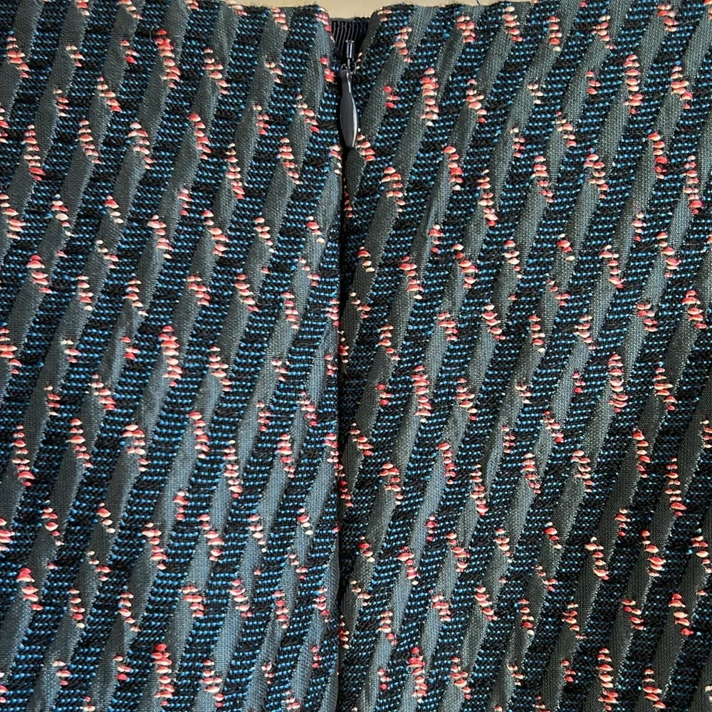 Loft A-line tweed shift skirt